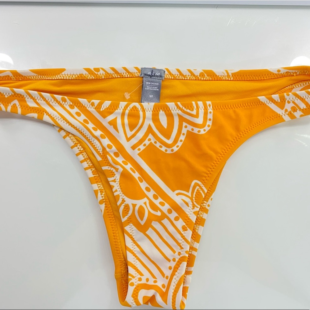 Orange Aerie Bikini Bottom
